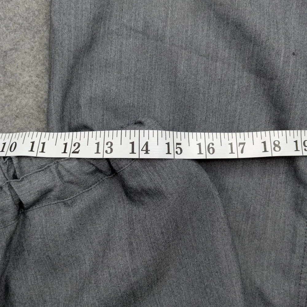 Figs Scrub Pants Mens Medium Gray Straight Leg Drawstring Waist Medical Uniform